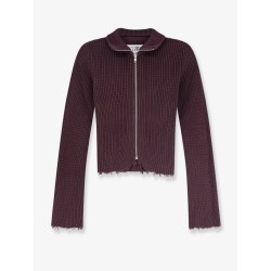 Ribbed cotton cardigan
