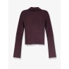 Ribbed cotton cardigan