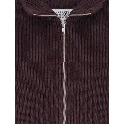 Ribbed cotton cardigan