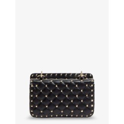 Rockstud Spike leather shoulder bag with iconic all-over studs