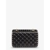 Rockstud Spike leather shoulder bag with iconic all-over studs