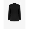 Stretch virgin wool tuxedo with satin profiles
