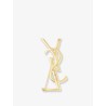 Brass Serpente Brooch