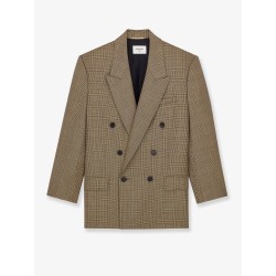 Prince-of-Wales certified wool blazer