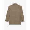 Prince-of-Wales certified wool blazer