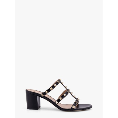 Rockstuds leather sandals with iconic all-over studs