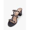 Rockstuds leather sandals with iconic all-over studs