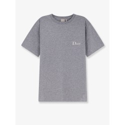 Cotton t-shirt with Dior embroidery