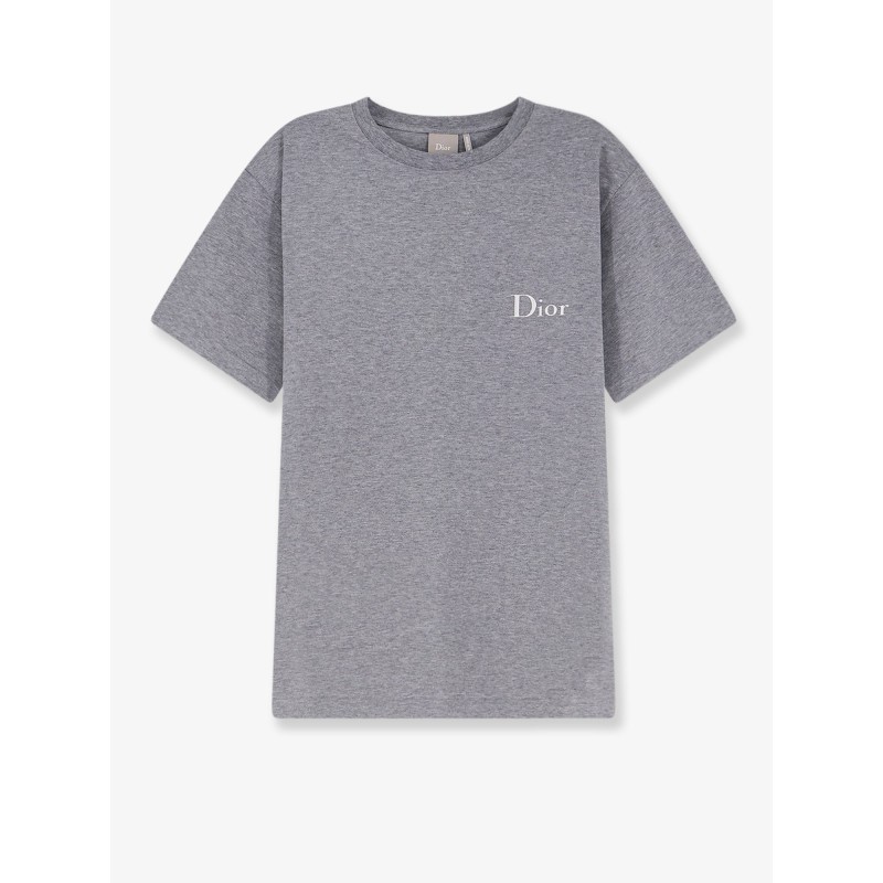 Cotton t-shirt with Dior embroidery