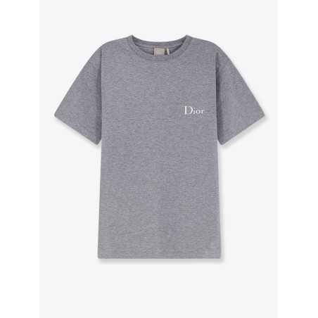 Cotton t-shirt with Dior embroidery