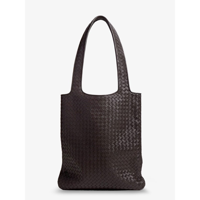 Veneto leather shoulder bag with Intrecciato motif