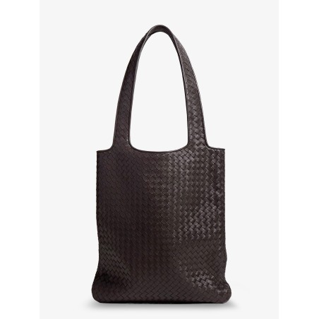 Veneto leather shoulder bag with Intrecciato motif