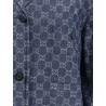 Cotton shirt with all-over GG motif
