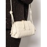 Concert Pouch leather crossbody bag with Intrecciato motif