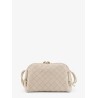 Concert Pouch leather crossbody bag with Intrecciato motif
