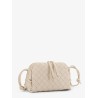 Concert Pouch leather crossbody bag with Intrecciato motif