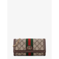Ophidia GG Supreme Fabric and leather crossbody bag