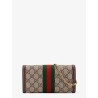 Ophidia GG Supreme Fabric and leather crossbody bag
