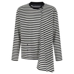 'Paneled' sweater