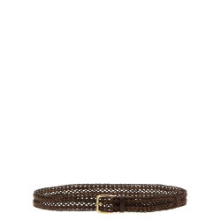 Braided calf belt