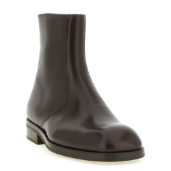 Zip ankle boots