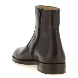 Zip ankle boots