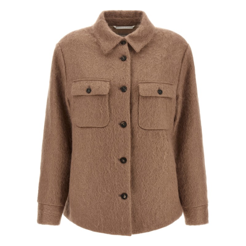Bouclé overshirt