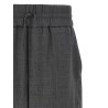 Mélange wool pants