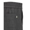 Mélange wool pants