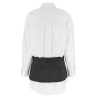 'Pre-Styled Shirt Dress W Chain' dress