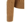 Braided polo shirt
