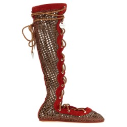 'Reticella' boots
