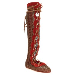 'Reticella' boots