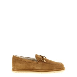 Suede loafers