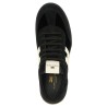 Nappa and velvet sneakers