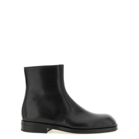 Zip ankle boots