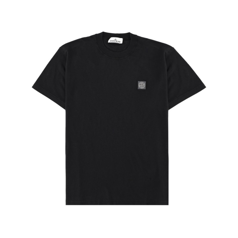 T-SHIRT WITH LOGO PATCH