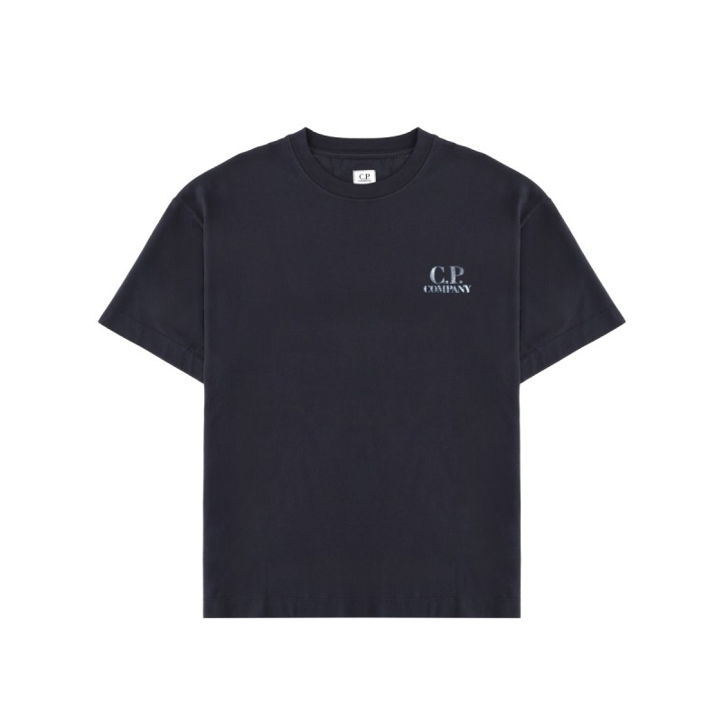 T-SHIRT WITH LOGO AND PRINT