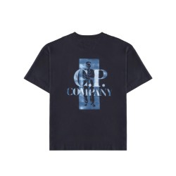 T-SHIRT WITH LOGO AND PRINT