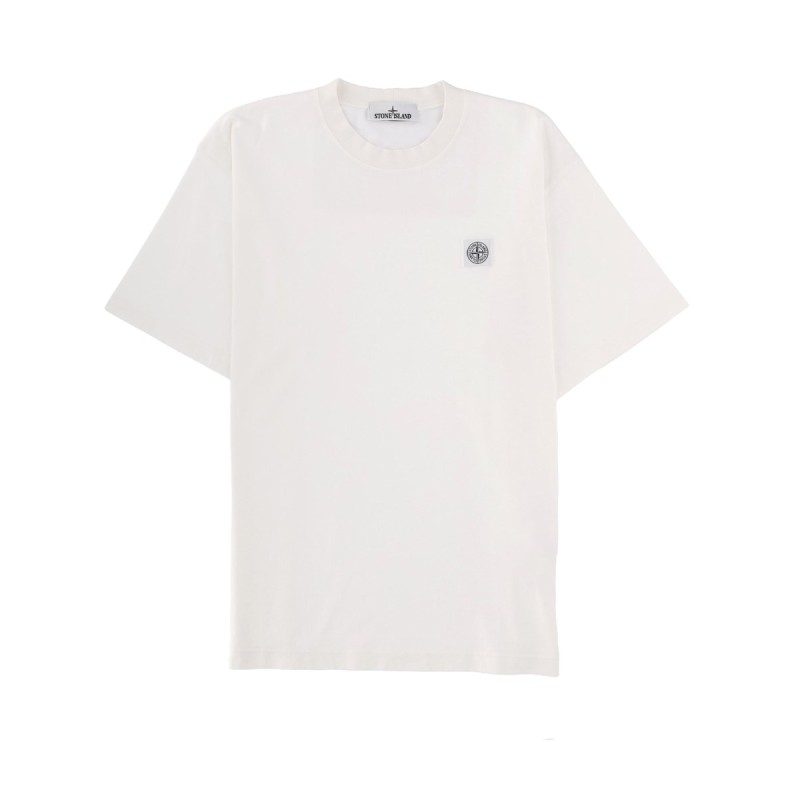 T-SHIRT WITH LOGO PATCH