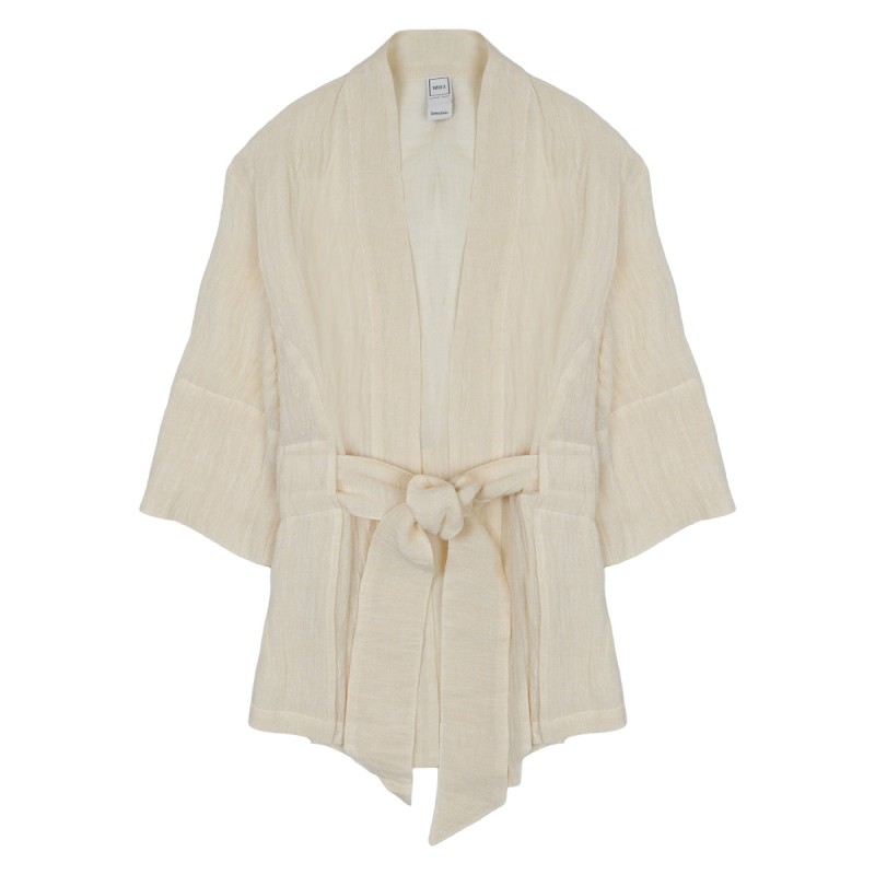 GIACCA KIMONO IN LINO