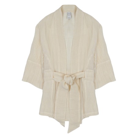 GIACCA KIMONO IN LINO