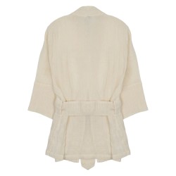 GIACCA KIMONO IN LINO