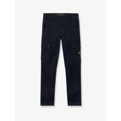 Cotton blend cargo trousers