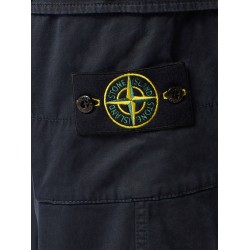 Cotton blend cargo trousers