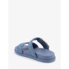 Fendi Feel woven rafia flat sandals