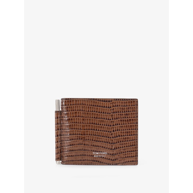 T-Line Money Clip Leather Wallet