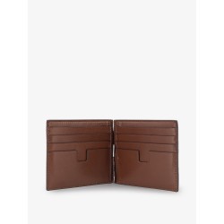 T-Line Money Clip Leather Wallet