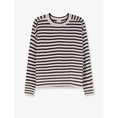 Striped cashmere sweater