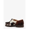 Michael ponyskin lace-up